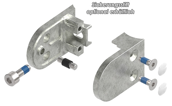 Glasklemme 63x45x28 mm AbZ fuer Anschluss Ø 42-4 mm Zink-10-2242ABZ.3
