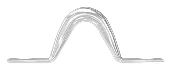 Wandoese - Ø Oese- 4 mm - mit 2 Loechern - V4A-11-2941.1