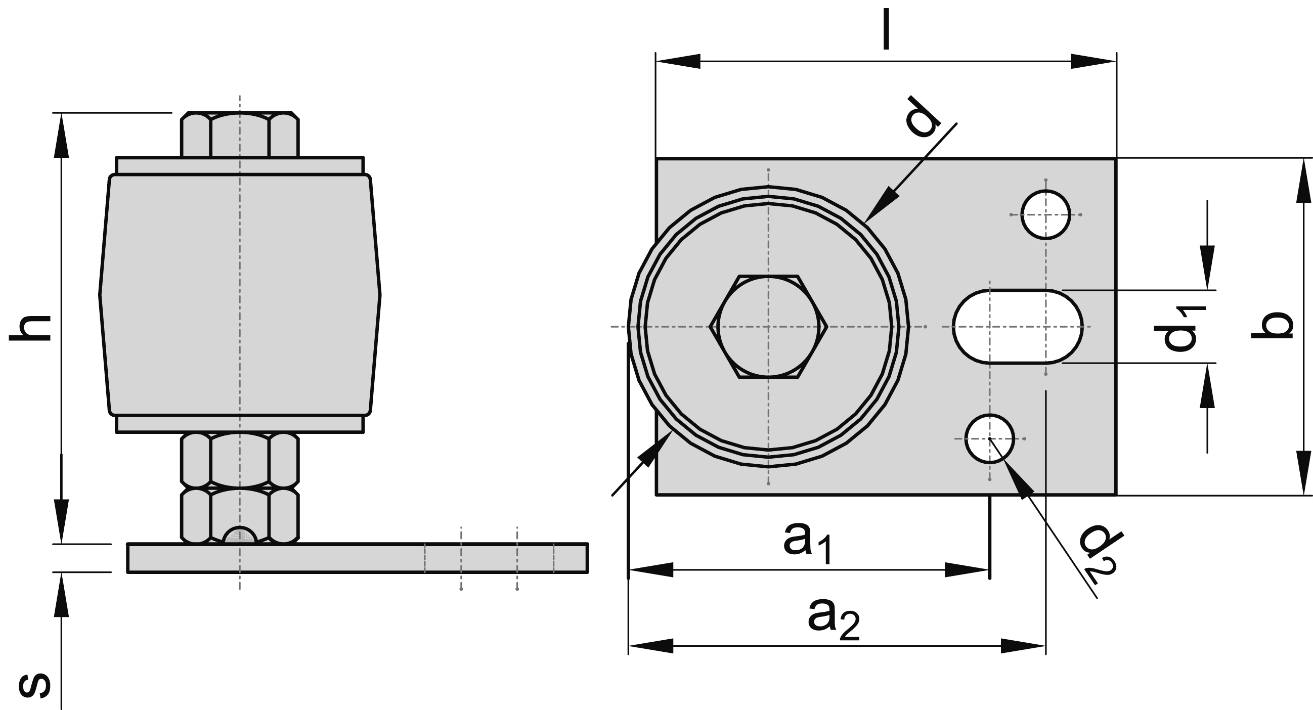 Aussenfuehrungsrolle Schiebetor MEA verzinkt Ø 50 mm 10336650-60-0020.10