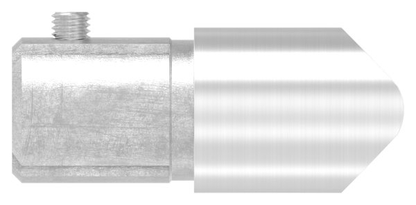 Anschlussstueck 90° V2A fuer Rohr Ø 33-7 mm mit Klemmschraube-11-3658.4