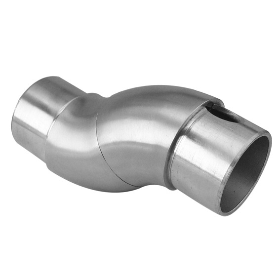 Rohrbogen Edelstahl V2A D 42-4 x 2 mm stufenlos verstellbar-89-11A0302042-A.4