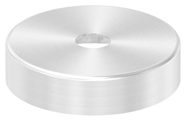 Abdeckrosette Ø 62x15 mm fuer Rundrohr Ø 12 mm V2A-11-2510.4