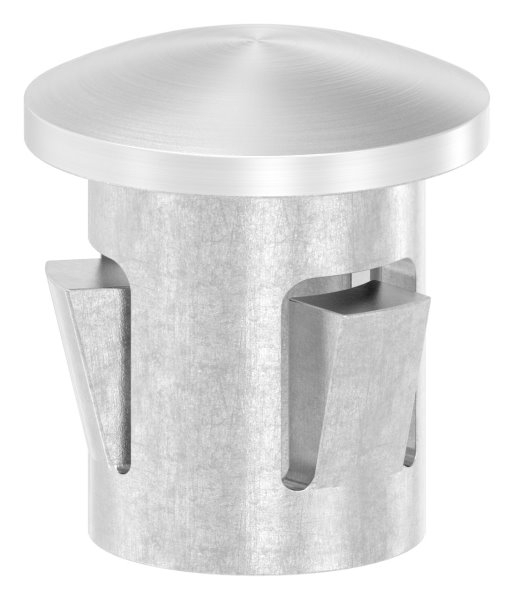 Rohrstopfen fuer Ø 16-0x1-0-2-0 mm leicht gewoelbt zum Einschlagen  V4A-11-4101.1