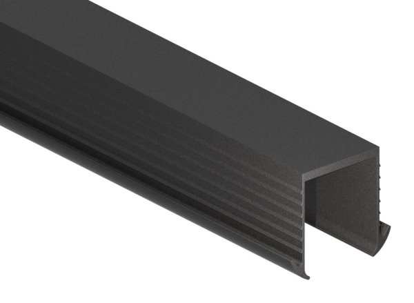 Keildichtung Glas 24-76 – 25-52mm- fuer Nut 27 x 30mm- Laenge 6m- EPDM-88-1160368-GU.6M