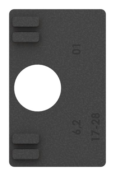 1 Paar Gummi fuer Mod- 45- fuer Blech 3-0mm-88-114503.GU