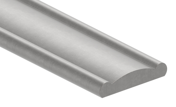 Handlauf 50x10 mm 3000mm Stahl roh Flachprofil fuer Gelaender-88-11114-A.6