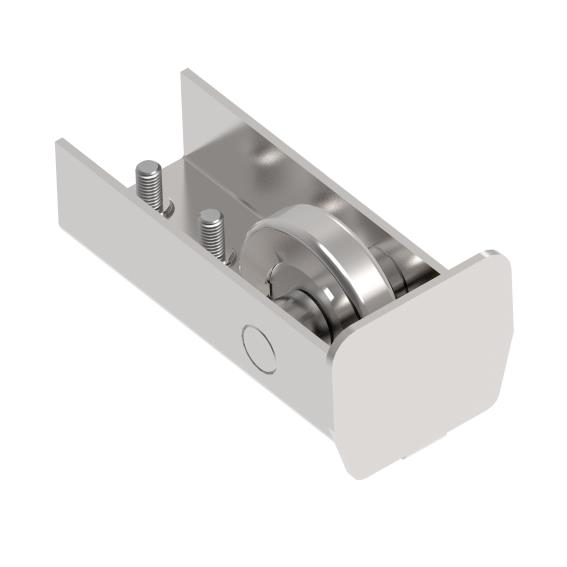 Bodenfuehrung-Set Stahl verzinkt fuer Profil 94 x 85 mm ECO-89-11SV94X85ECO-A.4