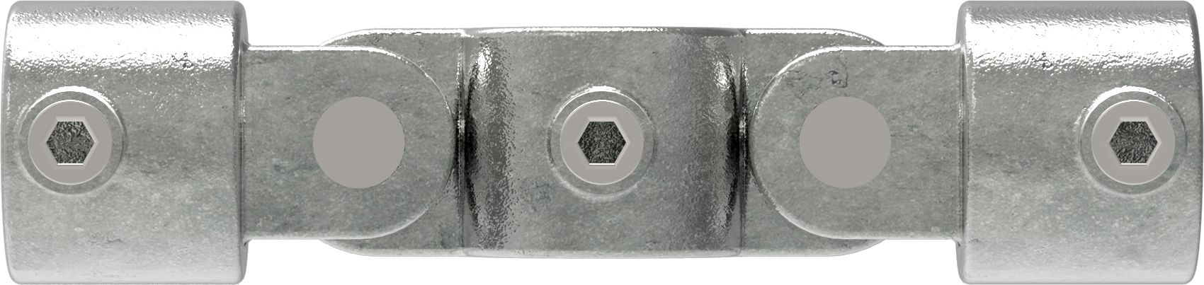 Rohrverbinder - Gelenkstueck doppelt 180° - 167B34 - 33-7 mm - 1- - Feuerverzinkt u. Elektrogalvanisiert-167B34