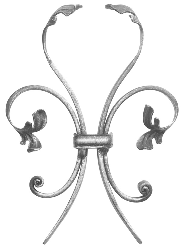 Steckelement - Masse- 185x260 mm - Material 12x5 mm - Stahl S235JR- roh-30-3726.8