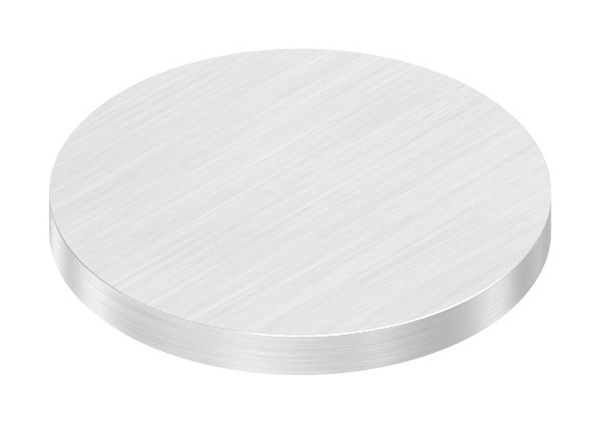 Ronde - Masse- Ø 42x4 mm - mit Laengsschliff - V4A-11-2234.1