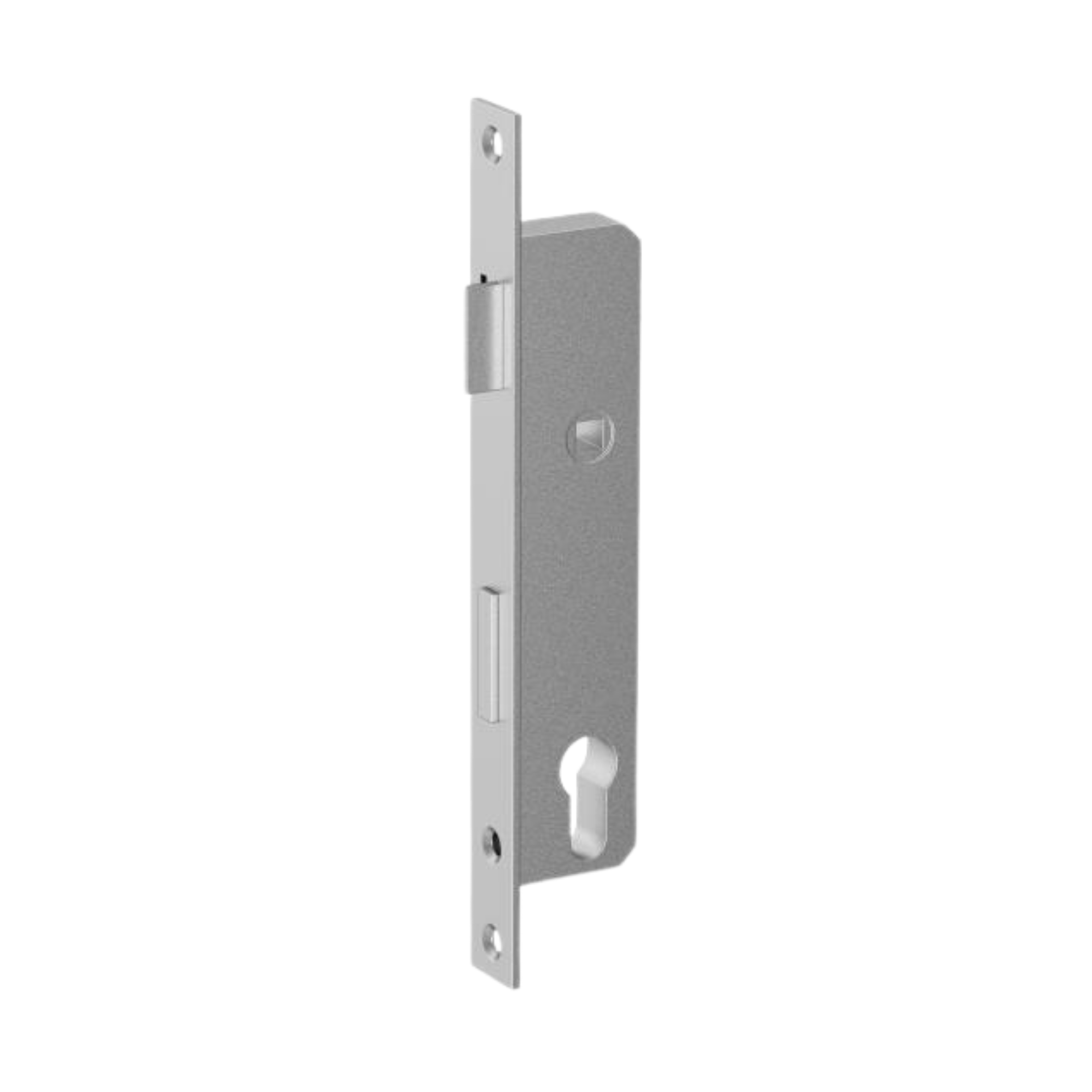 Einsteckschloss Edelstahl fuer JP-Profil 40x40mm- 85 mm Axialabstand- verzinkt-89-11B83020X85B-A.4