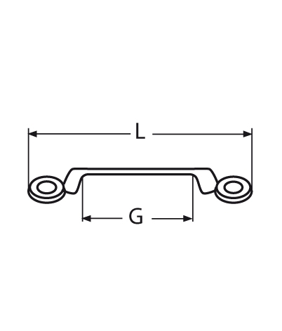 Riemenbuegel Laenge- 68 mm - 75 mm V4A - Verkauf in VPEs-66-64-411.8366