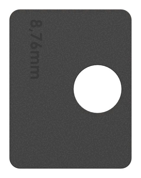 1 Paar Gummis zu Glasklemme 52x52x32-5 mm AbZ fuer 8-76 mm Glas VSG-10-3109ABZ.0