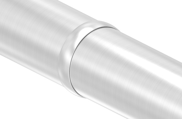 Verbindungsring V2A fuer Rohr Ø 42-4 mm geschliffen Korn 240-88-1156245-240.42