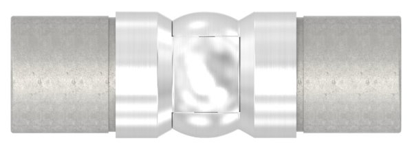 Gelenkverbinder V2A Ø 42-4 mm fuer LED-Nutrohr 120-180° schwenkbar-88-11LED-NU-60312.240