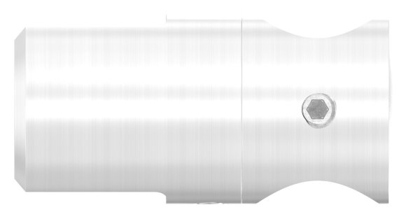 Querstab-Plattenhalter V2A Edelstahl Ø 25 mm – fuer Rundstaebe 16 mm inkl- Schrauben-11-1671.4
