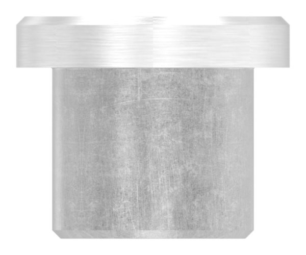 Rohrstopfen fuer Ø 16-0x2-0 mm flach zum Einkleben V2A-11-5015.4