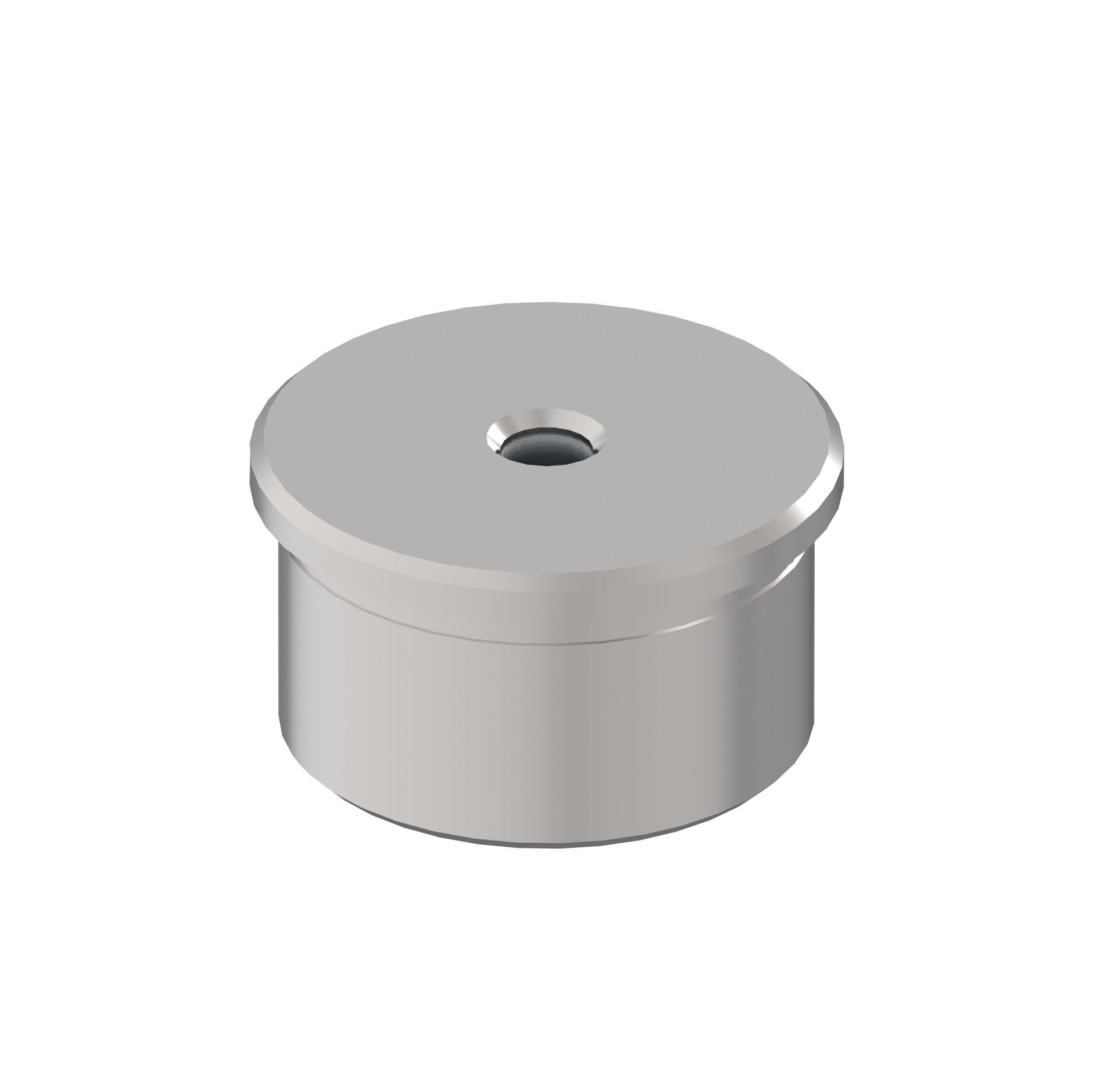 Einsteckkappe Edelstahl AISI 304 fuer Rohr D42-4x2 mm mit Gewinde geschliffen-89-11A5737242-A.4