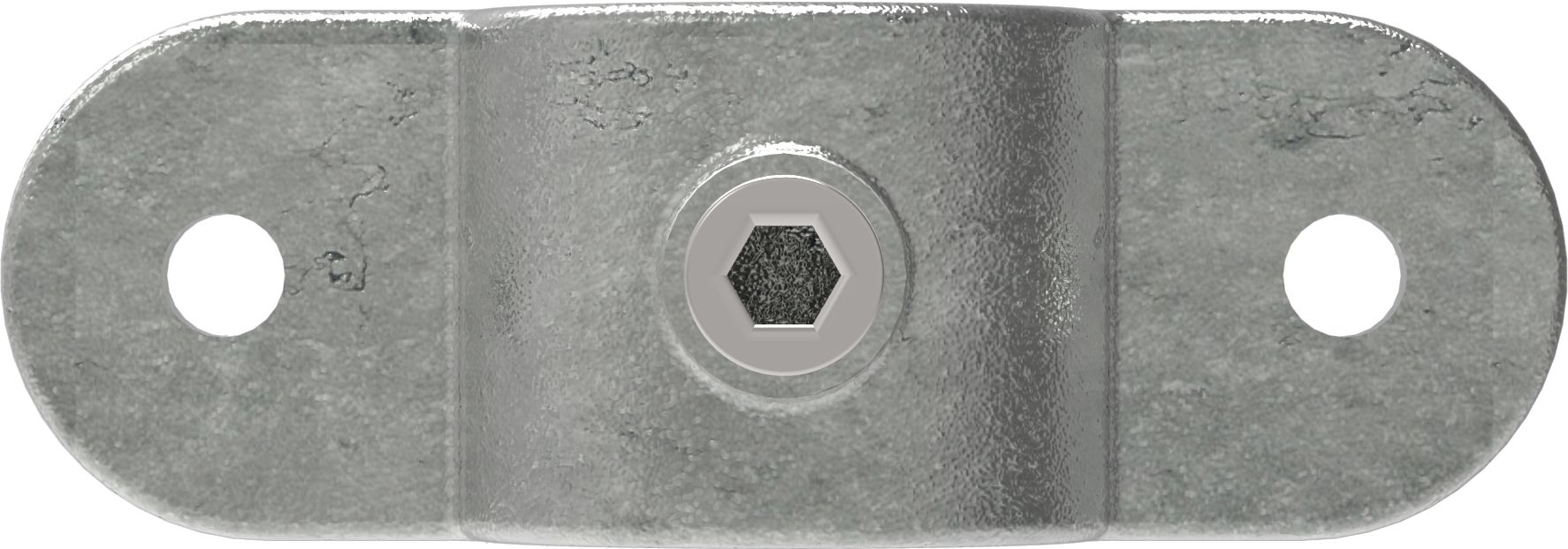 Rohrverbinder - Gelenkauge doppelt - 167ME60 - 60-3 mm - 2- - Feuerverzinkt u. Elektrogalvanisiert-167ME60