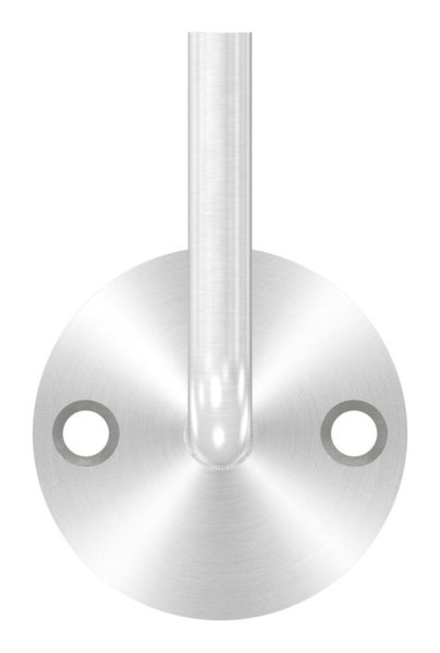 Handlaufhalter V4A Ronde Ø70x4 mm Buegel Ø12 mm Wandabstand 80 mm zum Anschweissen-88-1150300-V4A-G.V