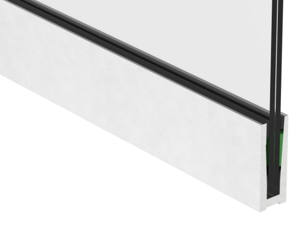 Alu-Profil - MASSIV2 - Laenge- 3000 mm - aufgesetzte Montage - Aluminium-12-2205.6