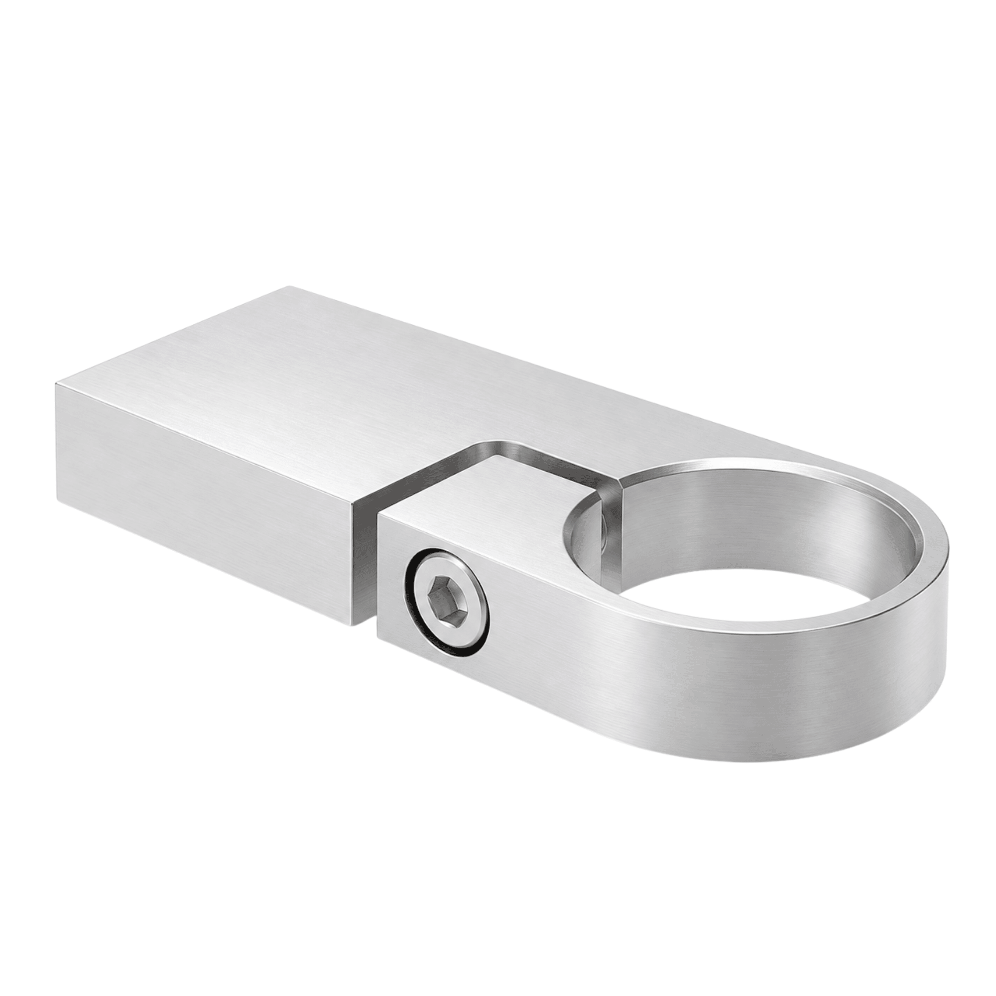 Seitenverankerung Edelstahl AISI 304 fuer Pfosten D42-4 b50 s80 Schliff-89-11A3507042080-A.4