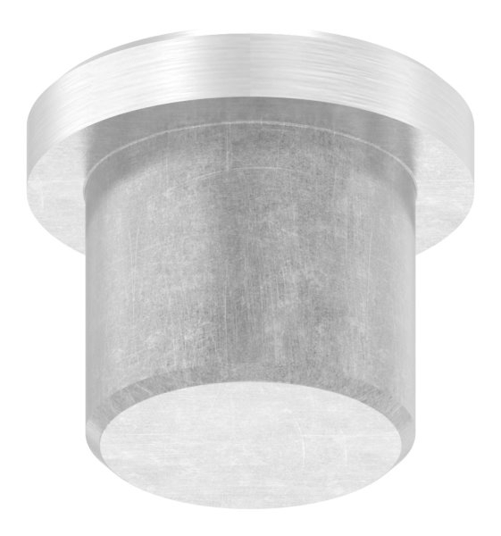 Einsteckstopfen V2A fuer Rohr Ø 16-0x2-0 mm flach zum Einkleben-11-5015.4