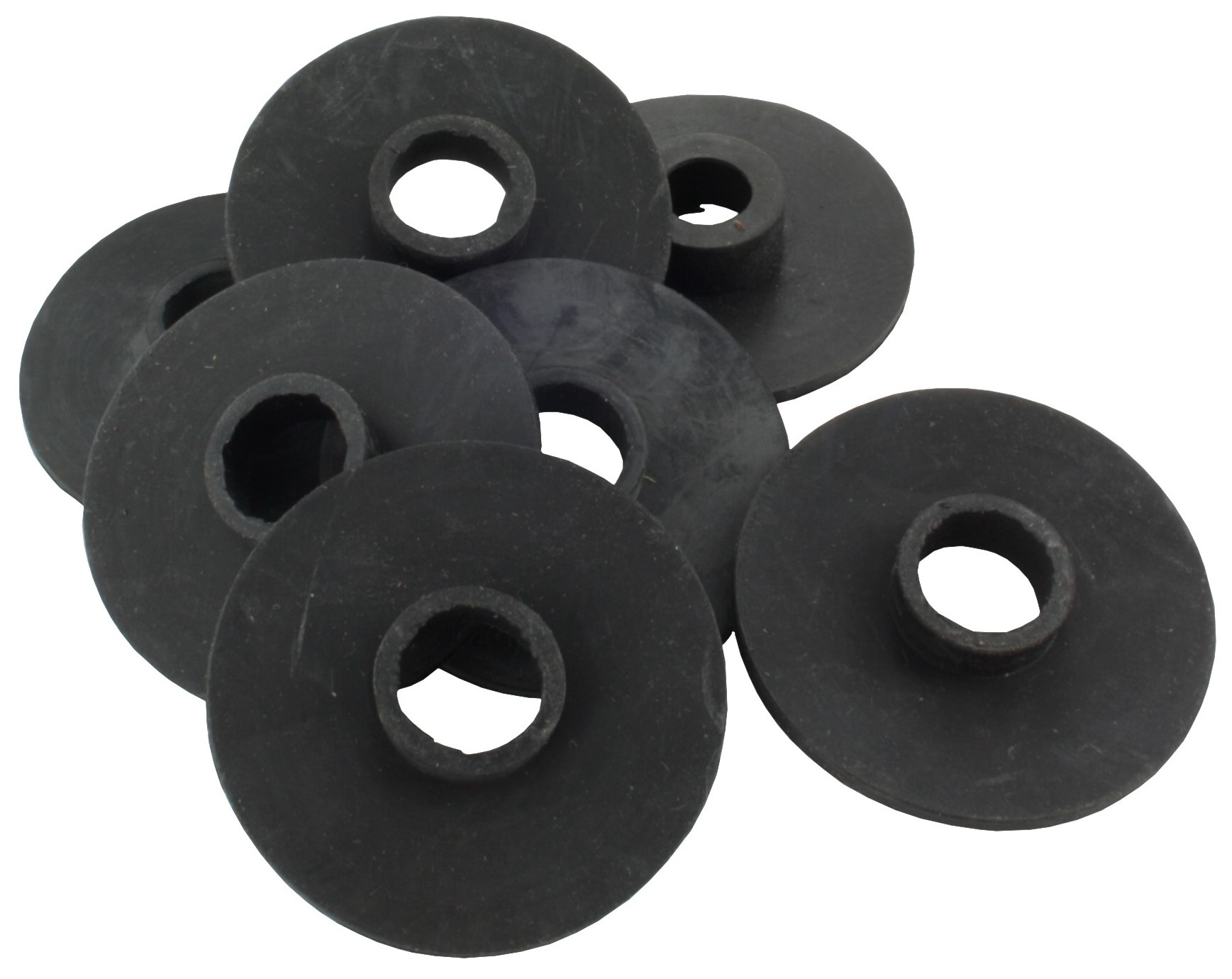 1 Paar Ersatzgummis fuer Glaspunkthalter Ø 50 mm – Gummieinlage - Dichtung-10-5200-A.0