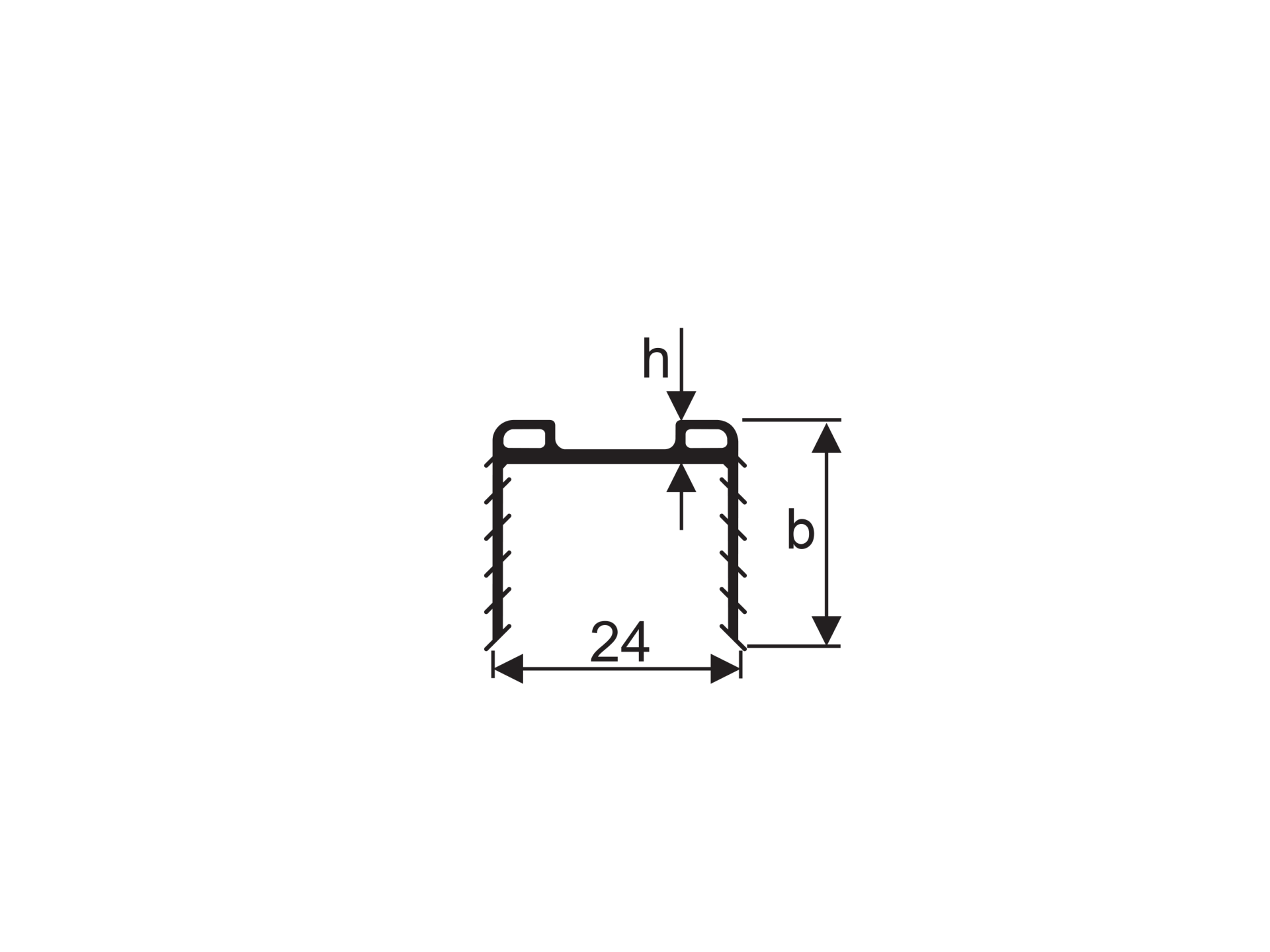 Gummiprofil EPDM fuer Nutrohr Glas 8-11 mm 5000 mm schwarz-89-11A195042085000-A.4