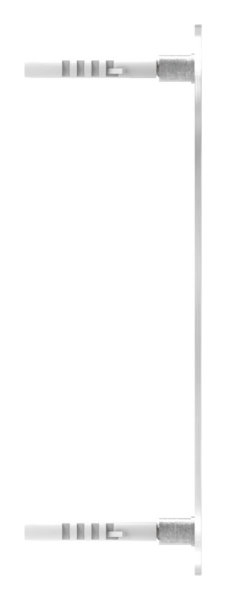 Hausnummer 0 - klein - Masse- 110 mm x 150 mm - V2A-11-8050.4