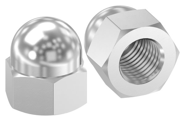 Hutmutter - Gewinde M16 - DIN 1587- A2 - V2A-11-2876.4