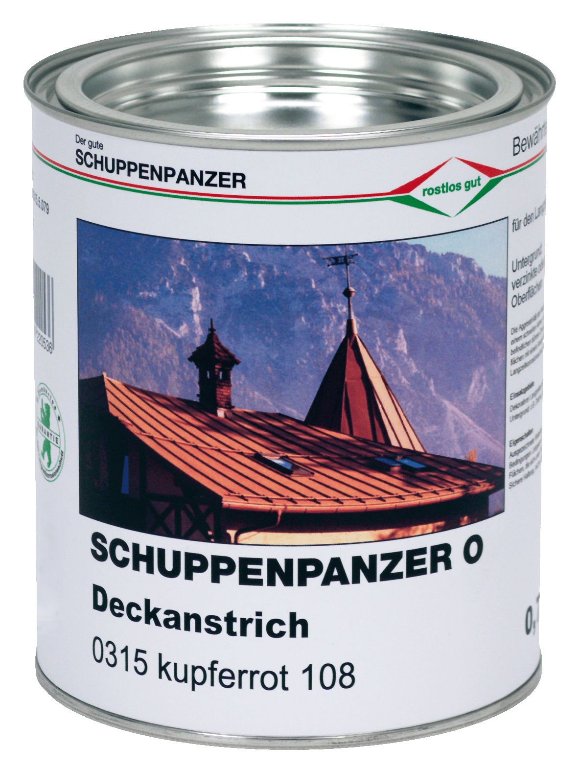 Blindaje de escamas o techos