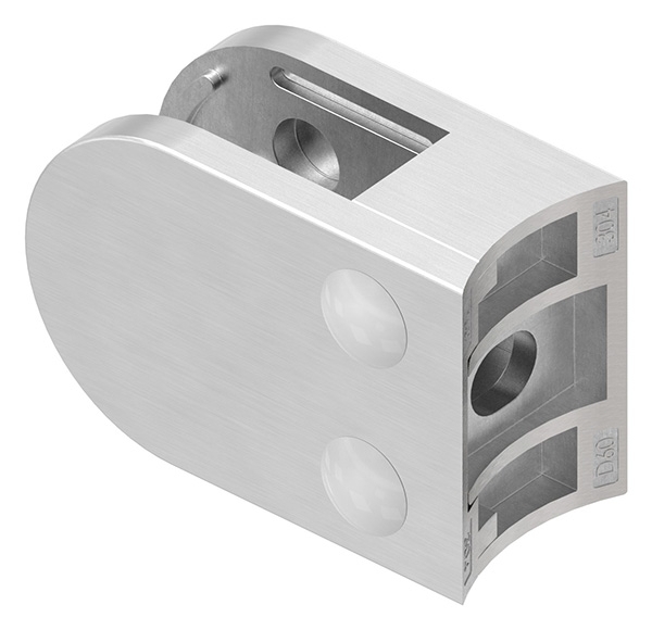 Glasklemme 63x45x30 mm AbZ fuer Anschluss Ø 60-3 mm V2A-10-2460.4