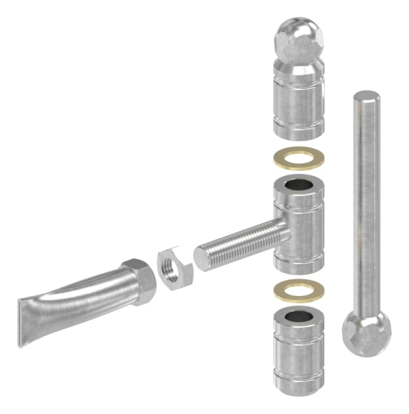 Torband Edelstahl verstellbar T-Form Zierscharnier-88.113813