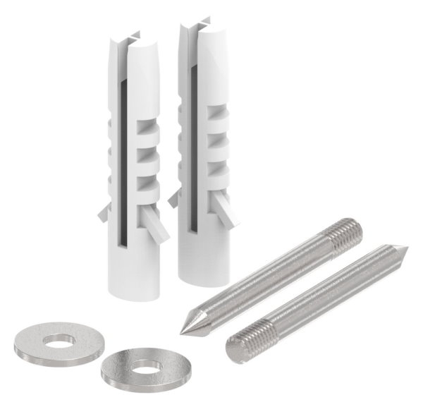 Hausnummer 2 - klein - Masse- 110 mm x 150 mm - V2A-11-8052.4