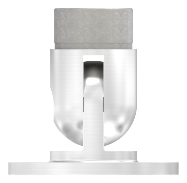 Wandhalterung flexibel fuer Rundrohr Ø 42-4 x 2-0 mm - V2A-11-3690-A.4