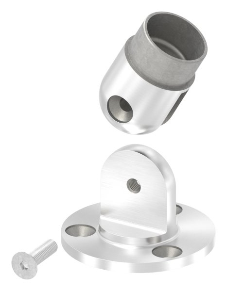 Wandhalter V4A fuer Rohr Ø 42-4 mm flexibel- zum Stecken-11-3684.1