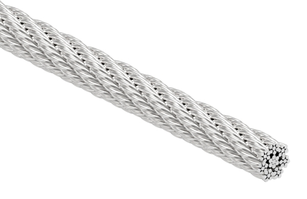 Edelstahlseil Edelstahl V4A Ø 5 mm L = 50 m 7x7-88-11101000005.50M