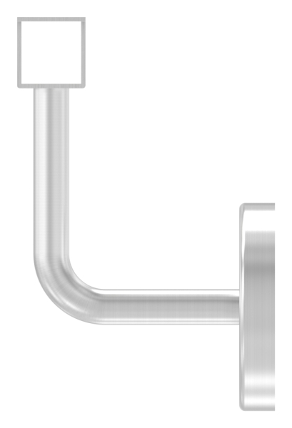 Handlaufhalter V4A fuer LED Nutrohr 24x24mm Buegel Ø 12 mm verschweisst-88-1160495.V4A