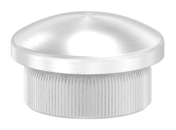 Rohrstopfen fuer Ø 21-3x2-0 mm leicht gewoelbt zum Einschlagen V2A-11-5020.4