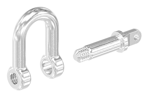 Schaekel - fuer Seil Ø- 4 mm - V4A-11-2914.1