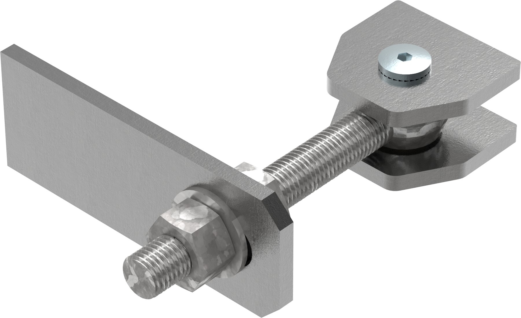 Torband M20 verstellbar Langlochlasche Stahl -roh- S235JR-30-3510.8