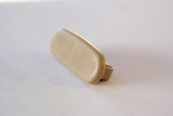 Endkappe fuer Kunststoffhandlauf fuer 40 x 8mm- graubeige-88-11EK-F408.010