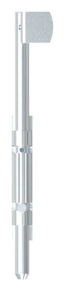 Bodenschieber - Torriegel - Laenge- 300 mm - verzinkt - zum Anschrauben-30-3864.8