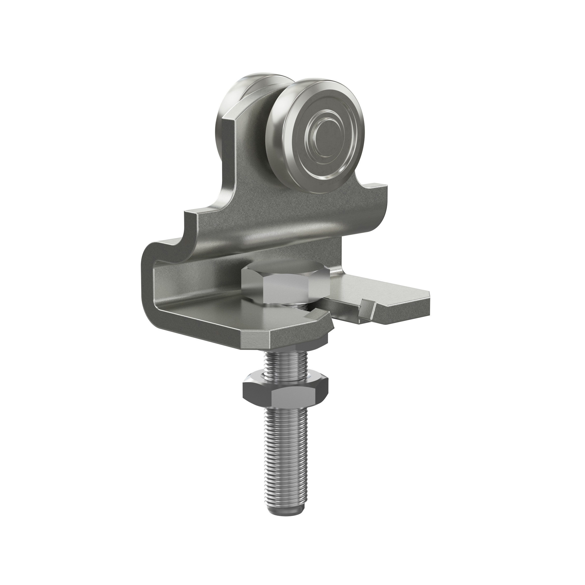 Einfachrolle Schiebetor MEA Gr- 1 verzinkt Ø 28 mm bis 100 kg 10336310-60-0146.7