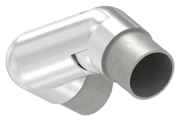 Gelenkstueck V2A fuer Rohr Ø 42-4 x 2-0 mm links geschliffen K240-88-1156258-320.L