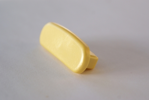 Endkappe fuer Kunststoffhandlauf fuer 40 x 8mm- stratos gelb-88-11EK-F408.514