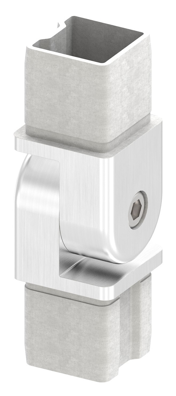 Gelenkverbinder V4A fuer Rohr 30 x 30 x 2 mm zum Stecken-88.1110113030