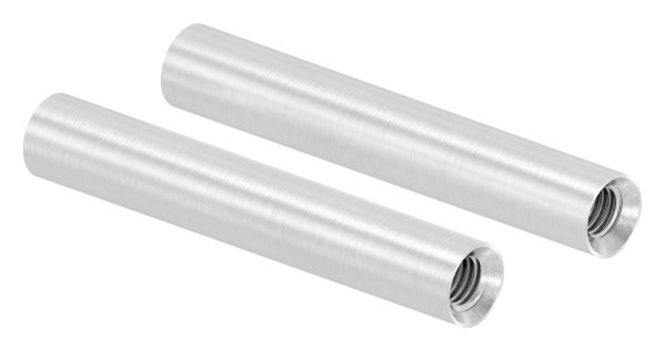 Edelstahl Traegerstift Ø 12 x 75 mm - 2x M8 Innengewinde -V2A-11-2191.4