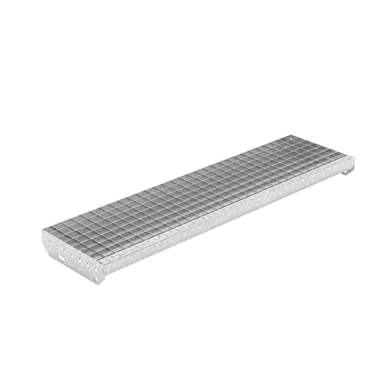 Gitterroststufe 1200 x 240 MW 30-30 TS 40-2 Rutschhemmung R10-24-1202430402.7